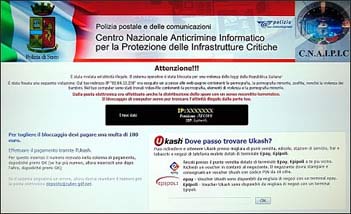 Virus polizia postale e guardia di Finanza